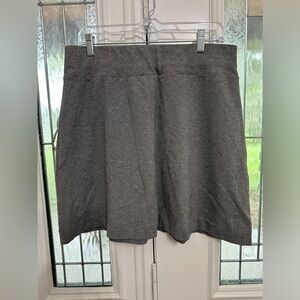 J. Jill midi length A-Line grey skirt size medium